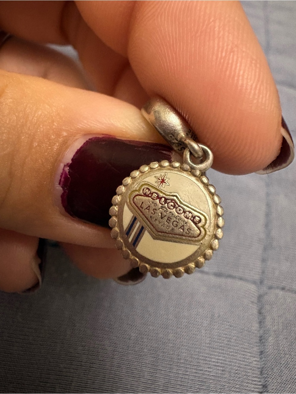Pandora Welcome to Las Vegas Silver Charm